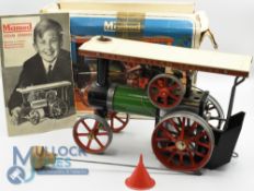 Mamod T E 1a Traction Engine. Comes with Original box, Instructions, Funnel, Steering Rod appears