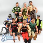 Modern Selection of Action Man - Quantity of Figures all with various outfits (12) (box)