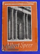 Adolf Hitler (Signed) Dedication to Prof Gerdy Troost Book 'Albert Speer' entitled - internally