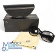 Mont Blanc Modern and Beautiful Sunglasses with a cool detail having Mont blanc Star on the sides.