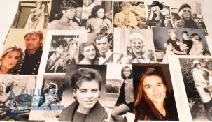 Actors & TV Personalities Official Press Photographs. Which have been used in various Newspapers