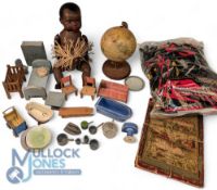 Selection of vintage Toys. To include Heubach Kopplesdorf 399.410, Chad Valley Globe, Lego