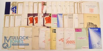 1930-1960 Ballet & Ice Skating Programmes: a good selection to include c1930, the London Ballet