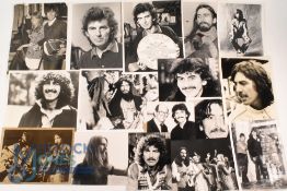 Beatles George Harrison Official Press Photographs, having been used in various Newspapers from