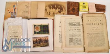 Ephemera: carton containing a good selection of ephemera including a large qty of printed Acts of