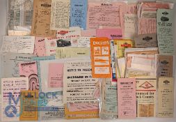 1949-1967 a quantity of Midland Red Timetable Leaflets: a good mixed selection with duplicates -