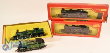 Hornby Tri-ang Locomotives. To include R754 M7 Class x2, R868 SR 0-4-4 M7 Tank, LNER 581 (4)