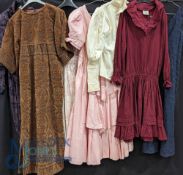 1970-1980 Vintage Laura Ashley Clothing: Dresses, Skirt, Blouses: good collection of Laura Ashley