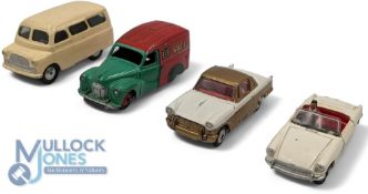 Dinky Corgi Diecast toy Cars: to include Corgi Bedford van, Dinky Austin van - signs of repainting