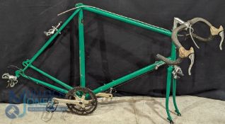 1970 Vintage Halford Olympic Bicycle Frame. 531 Frame 22ins, Shimano 105 Brakes and Gears, Sugino GT