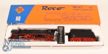 Roco 04126A HO gauge steam locomotive. BR 43 of the DB original box, new old shop stock