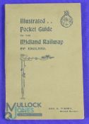 Illustrated Pocket Guide to The Midland Railway 1896 - A 112 page booklet with over 60 illustrations
