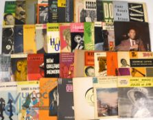 1950/60s Jazz / Blues Vinyl Single Records. To include Kid Ory's, George Lewis, Bunk Johnson,