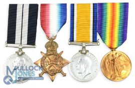 WW1 Distinguished Service Medal Group. To 1873889 AB/LS John Henry Mann from Ely Cambridge, HM