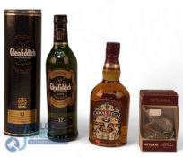 Bottles of Whisky to include a Glenfiddich 12-Year-Old Special Reserve Single Malt Scotch Whisky,