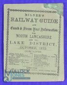 Milner's Railway Guide and Stage Coach and Steam Boat Information for North Lancastershire and The