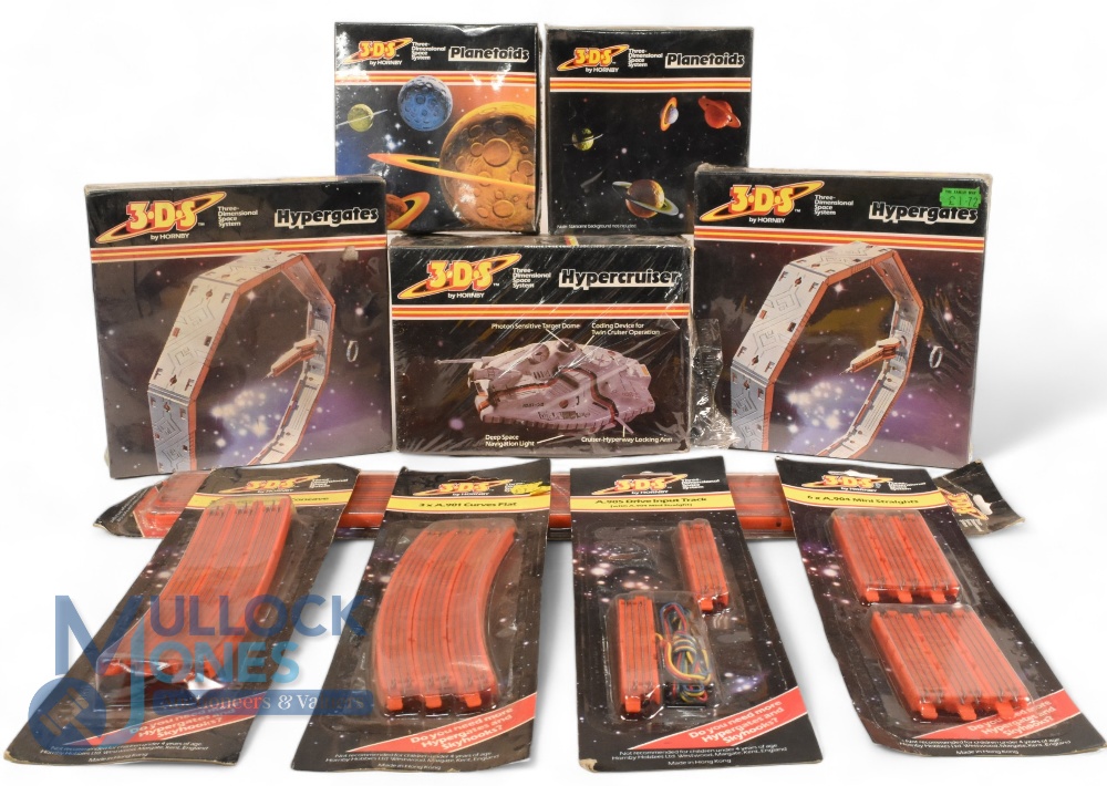 1980s Hornby 3DS Three-Dimensional Space System. Boxed and carded new old shop stock to include