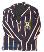 1930/40s Liverpool University Blazer and Scarf. Both having the Liver Birds crest to pocket (2)