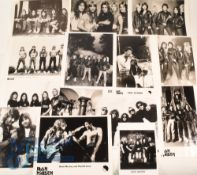 Iron Maiden Official Press Photographs. Which have been used in various Newspapers from the 1980-90s