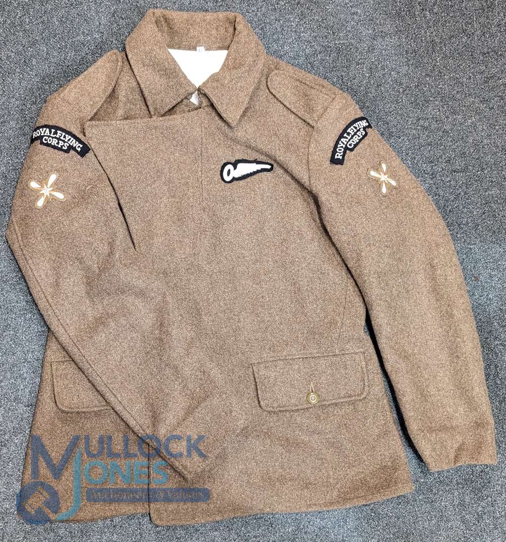 World War One Royal Flying Corps Uniform Jacket. Well-made re-enactors maternity jacket having