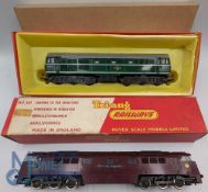 Triang Hornby OO Gauge Locomotives. R357 A-1A Diesel Electric Locomotive together with Trix