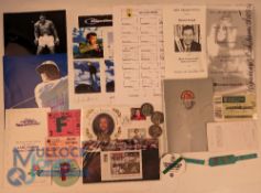 Autograph and Collectables Collection: a mixed lot to include a 1998 David Lloyd Lancs and England
