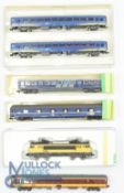 N Gauge Model Railway - Minitrix Dutch Railways to include Locomotive 12187, Coaches 15924, 13380,