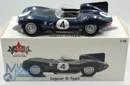 CMR Classic Model Replicars Jaguar D-Type - Detailed 1:18 scale model for adult collector's mint
