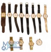 Mechanical Wind Men's Wrist Watches. Various markers Poljot, Timex, Rendex, Sekonda all with