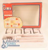 Lima Set of HO track catenaries. Includes bases, masts, and catenary wires to electrify a double