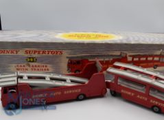 Dinky Supertoys 983 Car Carrier & Trailer Good clean example in Original Box (missing Inner card)