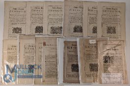 Jacobite Rebellions 1715 & 1745: A collection of 18 important Acts plus two London Gazettes