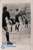 John Charles Juventus FC personally signed limited edition print (495/500), 23.5 x 16.5”