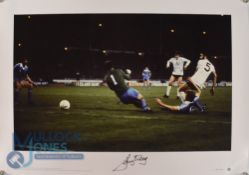 Ricardo Villa Tottenham Hotspur FC Personally Signed Limited Edition Print (14/500) 23.5 x 16.5”