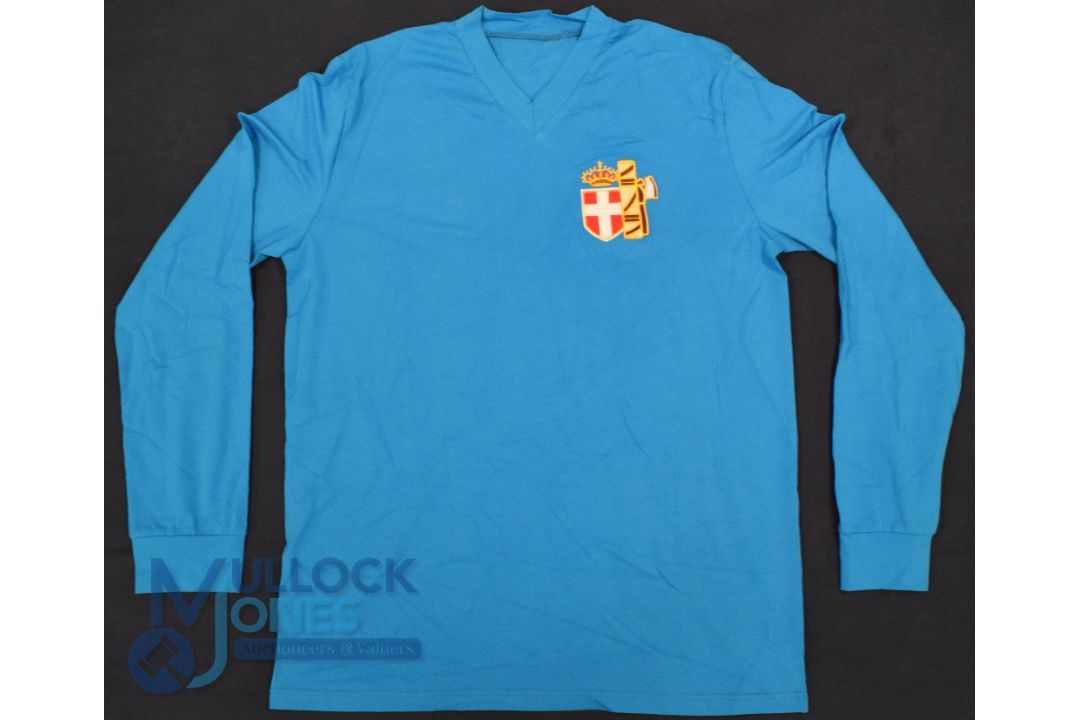 Italy Football Club T-Shirt 1938 Replica, Size L, blue (G) - Image 1 of 2