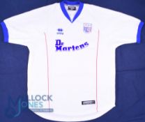 Rushden and Diamonds FC Home Football Shirt 2002-2004 Size XL, Errea / Dr Martins, White (G)
