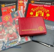 Selection of Manchester Utd Trade cards & Stickers to consist of Futera Europe 2000 sticker album,
