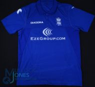 Birmingham City FC home football shirt 2012-2013, Size 2XL, Diadora, Blue, Ezegroup.com(G)