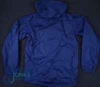 Bristol Women’s Football Club Academy 2005 Waterproof Anorak, Size S, hooded, blue (G)