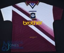 Manchester City FC Away Football Shirt 1996-1997, Size XL, Umbro / brother, good condition with some