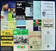 Rugby Programme Pot-Pourri, Principally Welsh (16): Wide selection: Monmouthshire v Australia