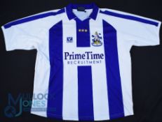 Huddersfield Town AFC Home Football Shirt 2002-2003, #7 Blakes, Size L, Voi / Prime Time, white/blue