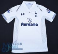 Tottenham Hotspur FC Home Football Shirt 2012-2013 #7 Lennon, Size S, Heatgear / Aurasma, white (G)