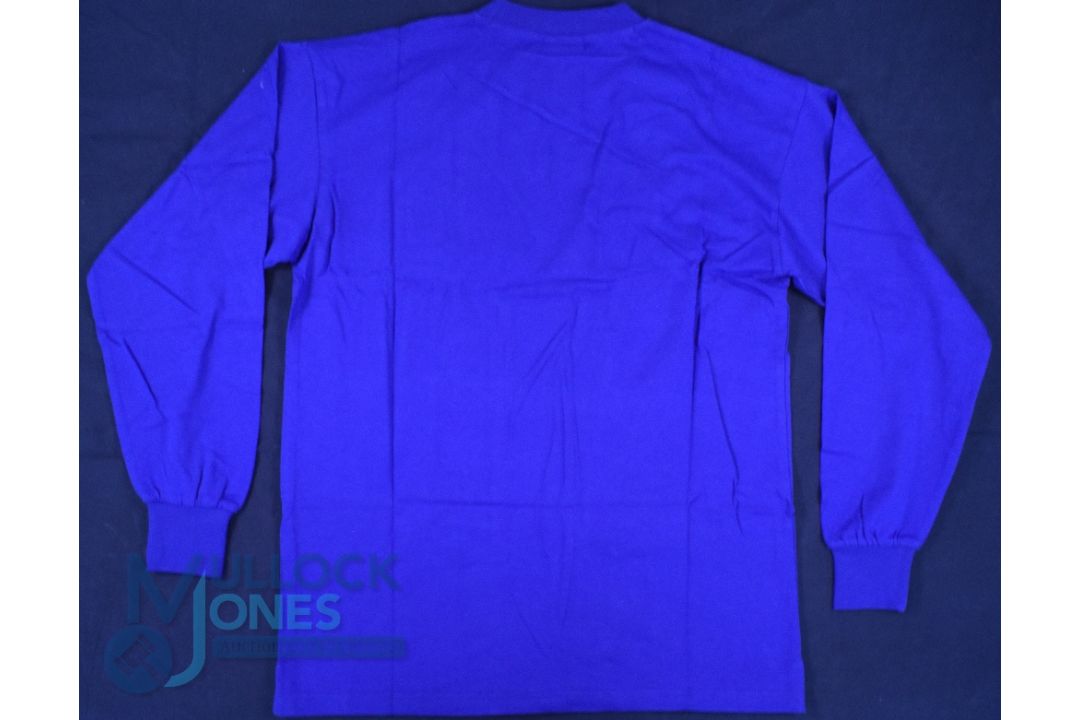 Glasgow Rangers FC home football shirt 1972 Cup Winners Cup Final by Score Draw, Size L, Blue with - Image 2 of 2