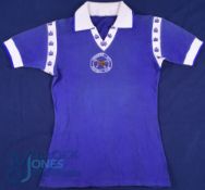 Leicester City FC home football shirt 1976-1979, Admiral, Size S, pit to pit is 18’’, blue, good