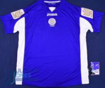 Leicester City FC home football shirt, 125 Years 1884-2009, Size XL, Joma, with League 1 Champions