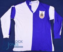 Blackburn Rovers FC home football shirt 1960 FA Cup Final Wembley, Official Replica, White and