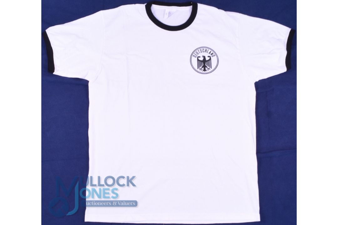 Germany FC T-Shirt by Fruit of the Loom, Size L, White (G) - Image 1 of 2