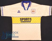 Kilmarnock FC home football shirt 1996-1997 Scottish Cup Winners, size 42/44, Le Coq Sportif /