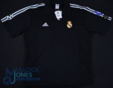Real Madrid FC football shirt 1902-2002 Centenary, Size L, Adidas, black with tags